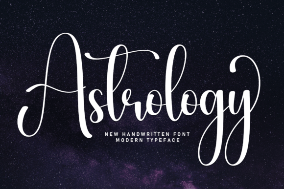 Astrology: A Sweet Handwritten Font for Bold Ideas