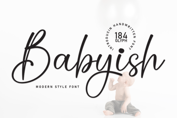 Babyish: A Magical Script Font for Elegant Design