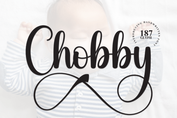 Chobby: A Fresh Handwritten Font for Bold Creative Work