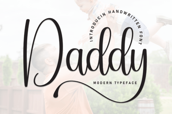 Daddy Font: Handwritten Charm for Every Creative Project
