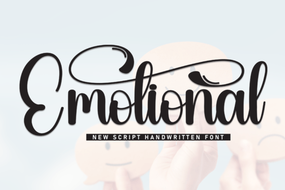 Emotional Font: A Handwritten Typeface for Genuine Design