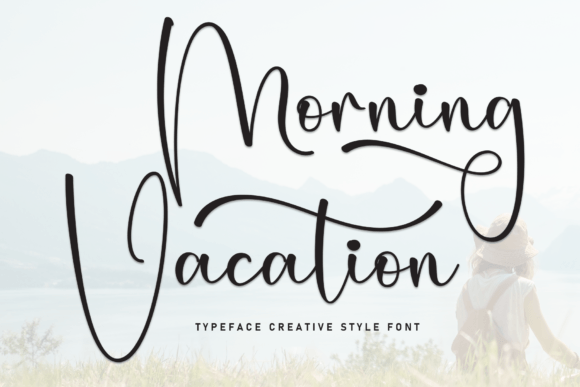 Morning Vacation: A Fresh Handwritten Font for Creative Impact