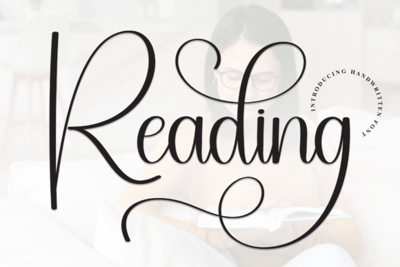 Reading Font: Sweet Handwriting for Creative Designs